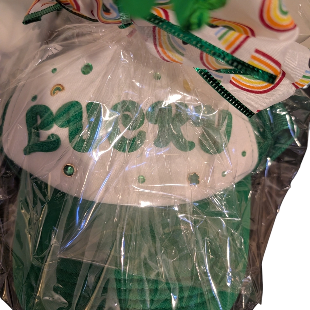 Festive Green Lucky Party Hat